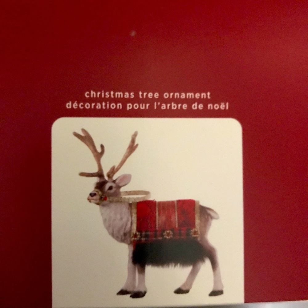Hallmark Santa’s Reindeer 2020 ornament
